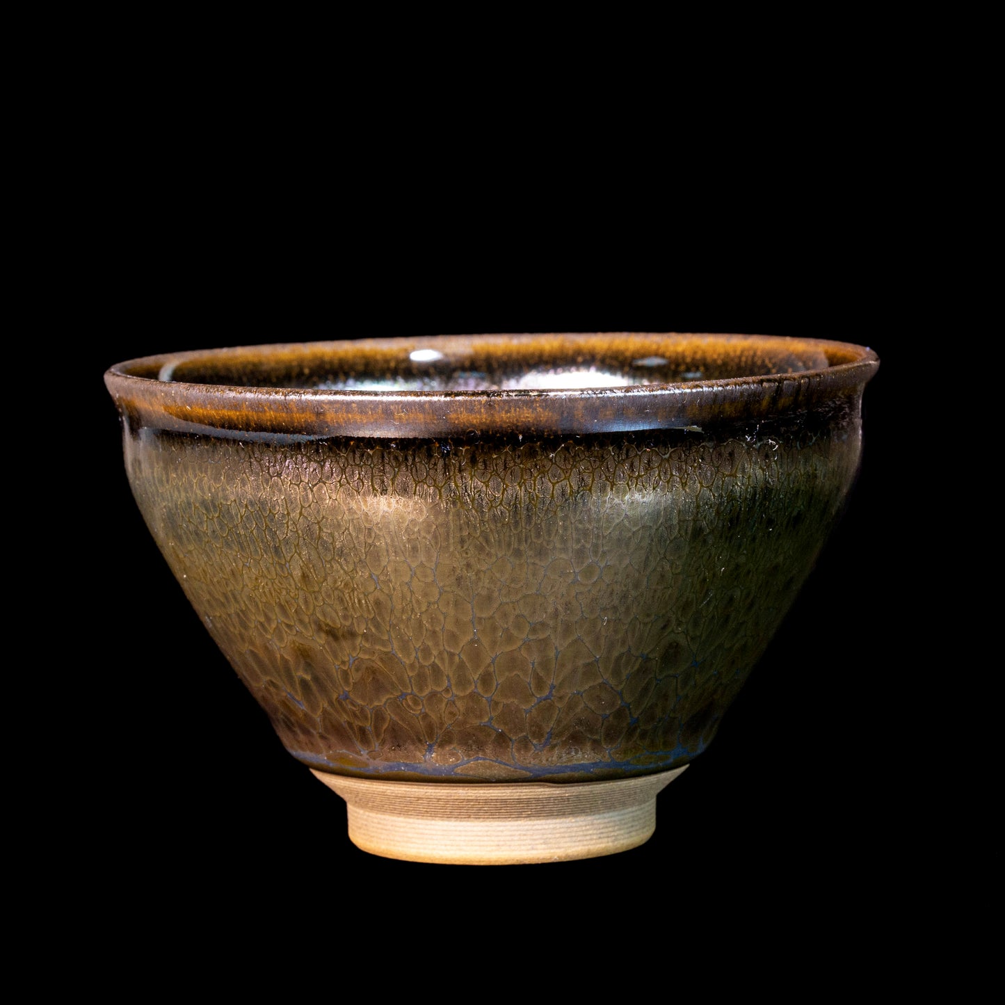 A true kiln change oil spot (9.2cm)