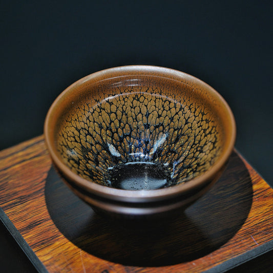 Yuan Zhong Hua Porcelain Youwei partridge feather Tea Bowl