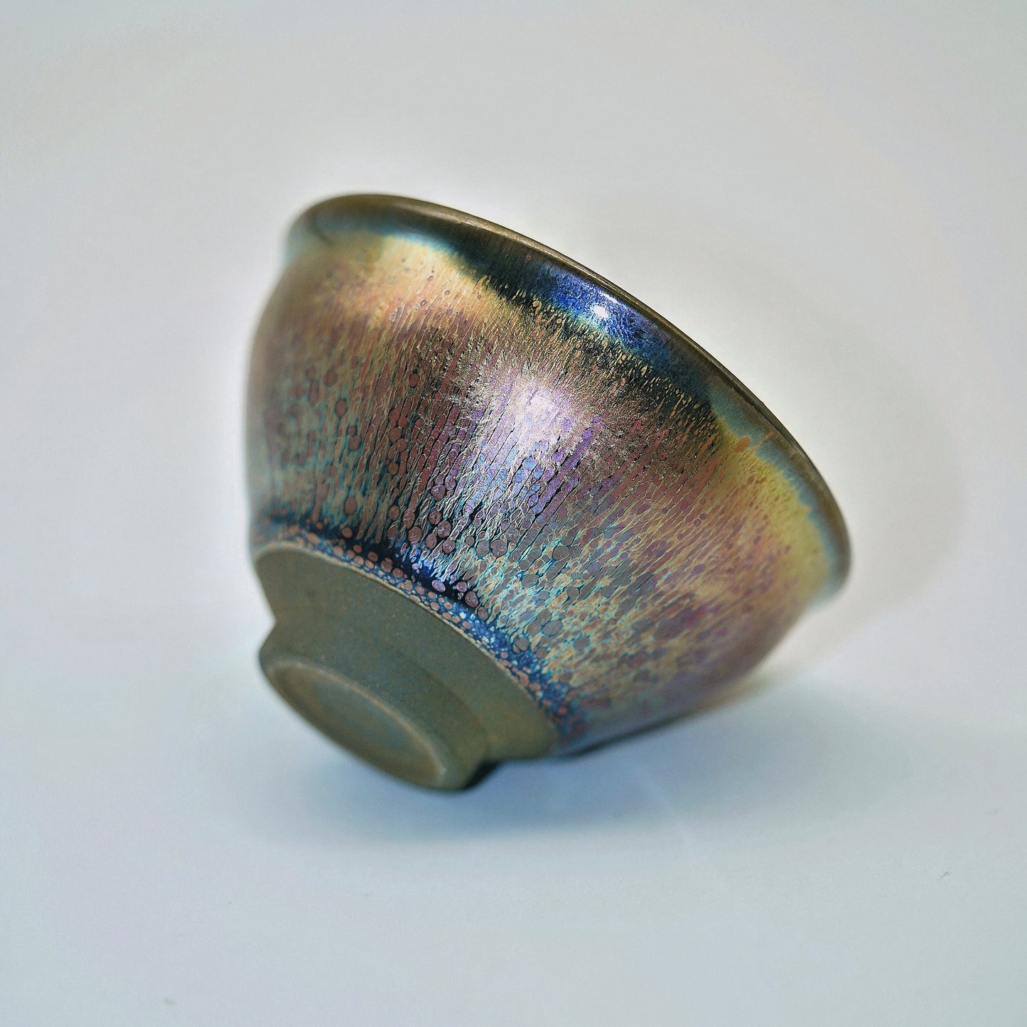 Wu Zhou Fu Hua Porcelain Youwei Co branded Gold Wire Ten Thousand Thread Tea Bowl