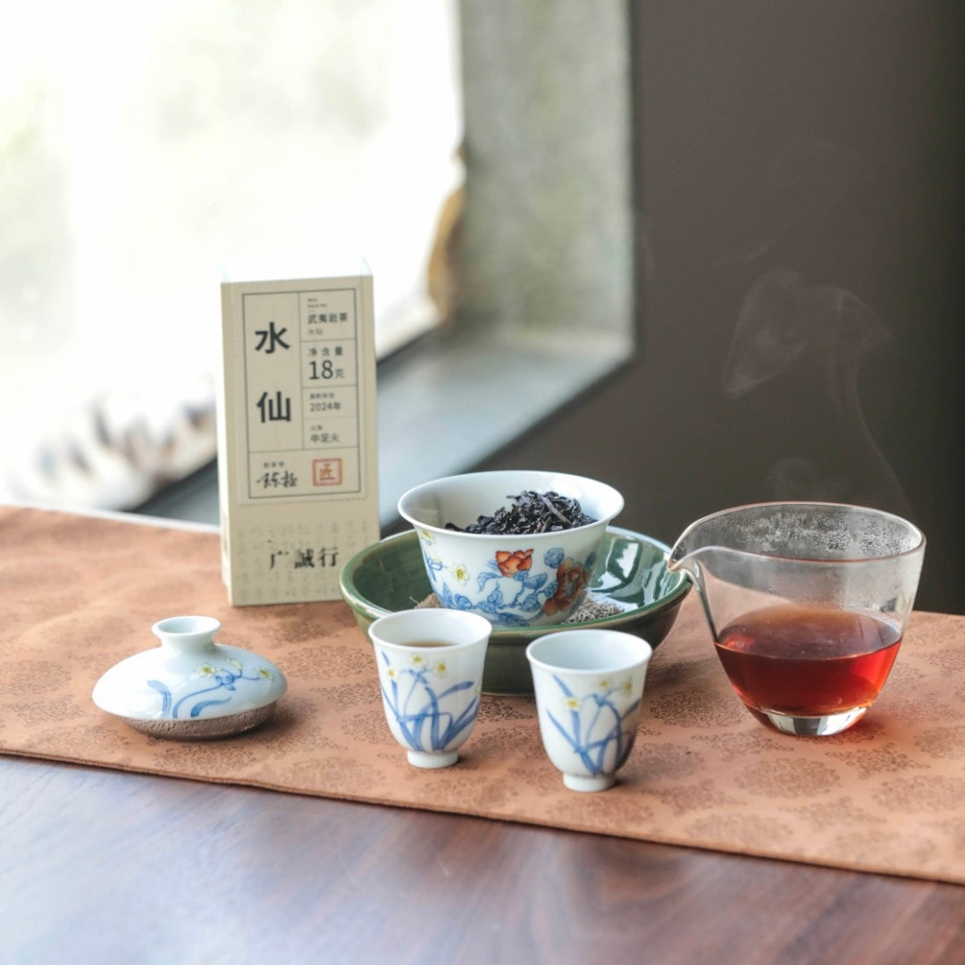 Tea Set (Famille rosé porcelain)