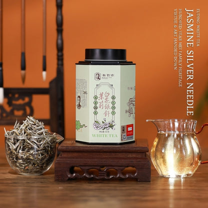 2026 Jasmine White Silver Needles 50g - Mei Bozhen