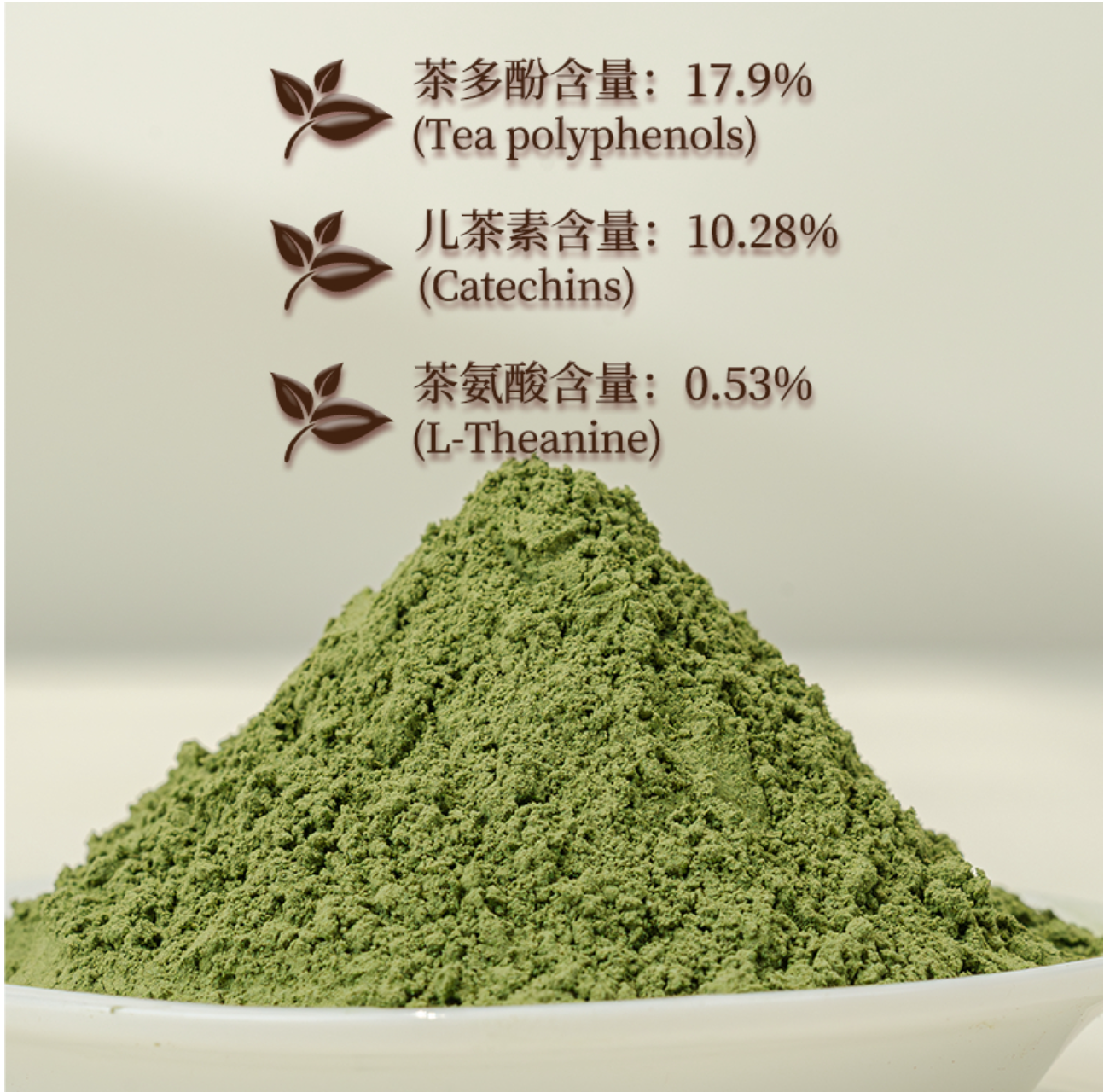 Organic White Tea Matcha Powder 
 72g (2 Cans)