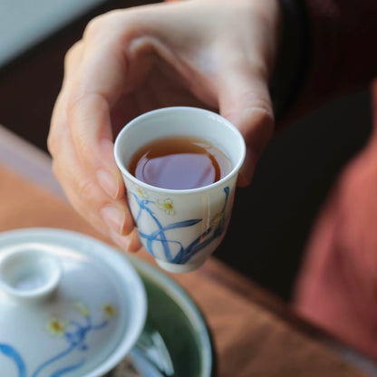 Tea Set (Famille rosé porcelain)