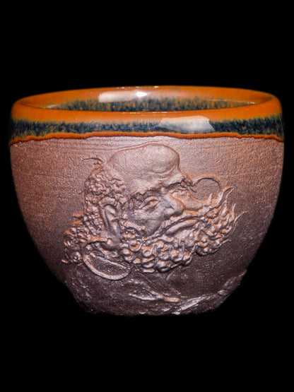 Hand craved Philosopher (9.2cm)